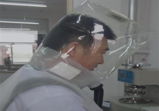 PVC防護(hù)頭罩熱合機-隔離頭罩焊接機